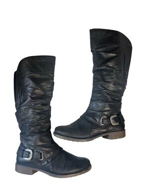 Bare Traps Sheridan Zip up Black Boots Ladies size 8